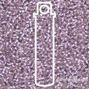 Miyuki Seed Beads - Silverlined Light Amethyst 11/0, 24 Gram