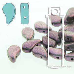 Paisley Duo - Polychrome Mix Berry 8x5mm 22 gram