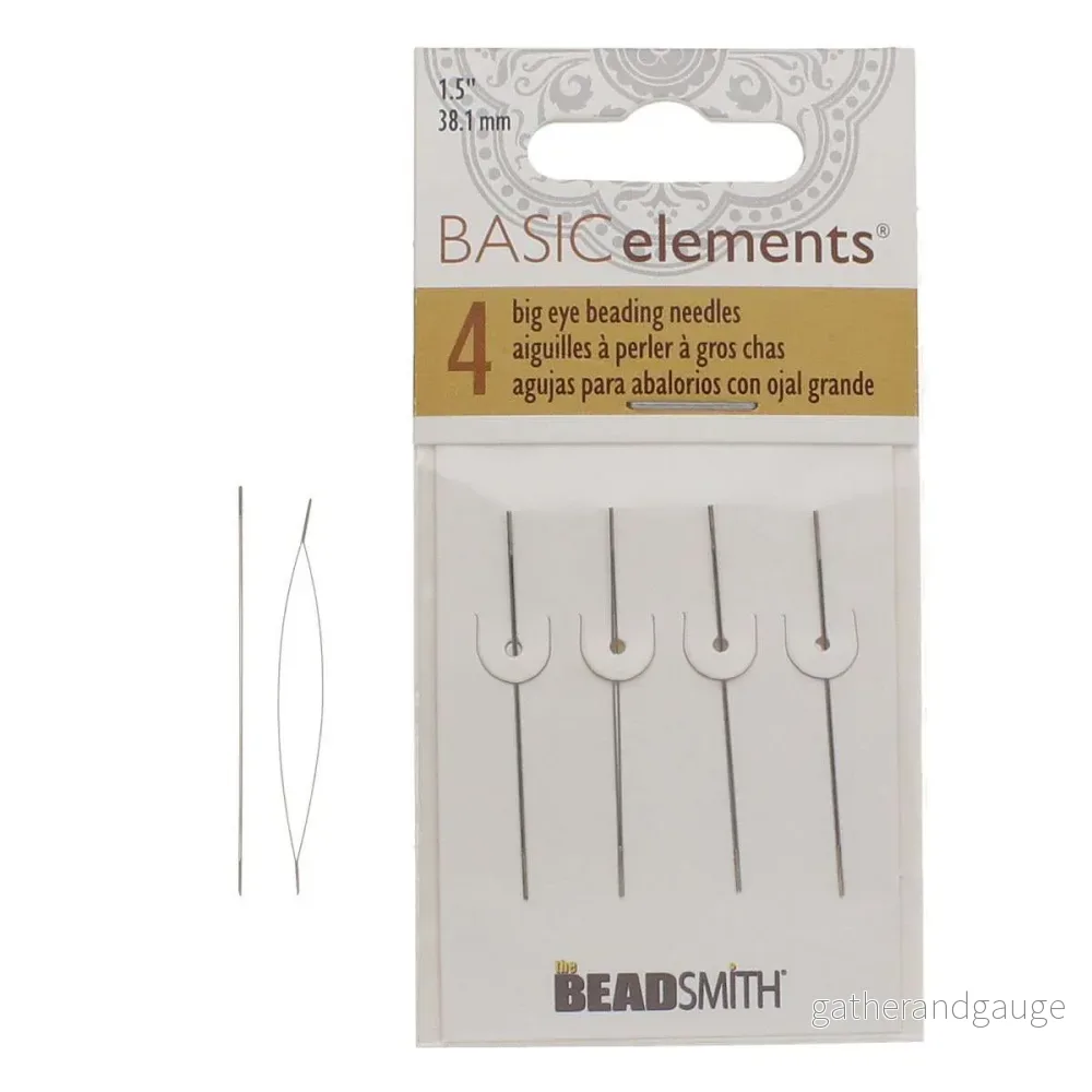 Pärlnålar – Big Eye kort 4-pack Pärlnålar – Big Eye kort 4-pack