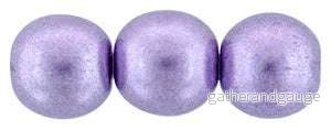 Tjeckiska Druks - Saturated Metallic Crocus Petal 8 mm, 25-pack