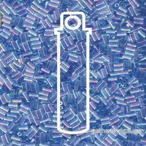 Miyuki Bugle Beads – Aqua 3 mm, 19,5 gram