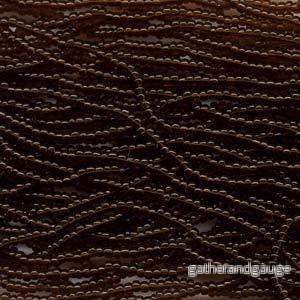 Tjeckiska seed beads – Dk Topaz 11/0, 17 gram Tjeckiska seed beads – Dk Topaz 11/0, 17 gram