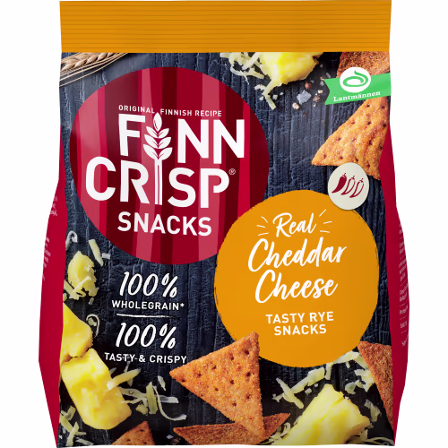 Finn crisp Cheddar Cheese Rye Snacks 150g Finn crisp Cheddar Cheese Rye Snacks 150g
