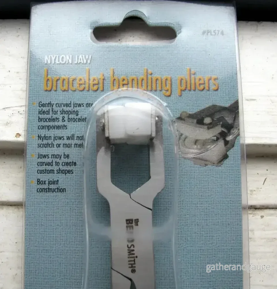 Verktyg - Tång för att böja armband, grön, 1 styck - Bild 3