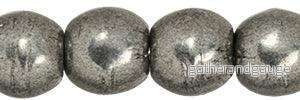 Tjeckiska Druk (Runda) - Saturated Metallic Frost Grey 3mm, 50-pack