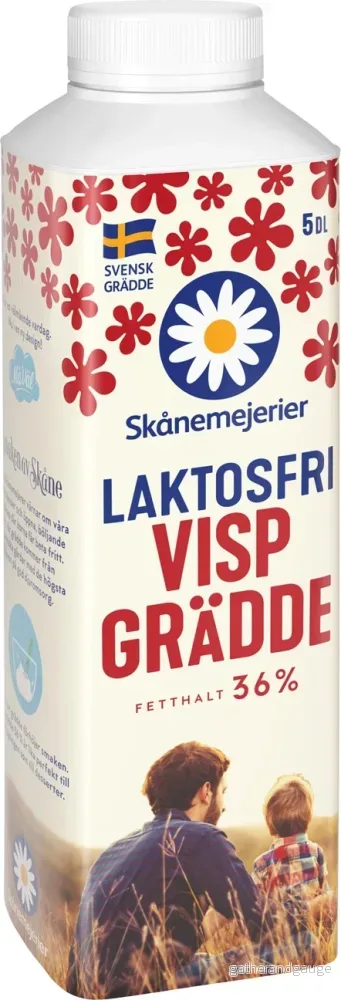 Vispgrädde Laktosfri 36% 5dl Skånemejerier