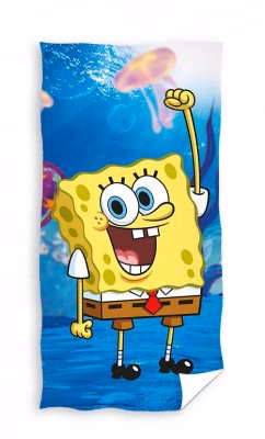 Svampbob Fyrkant Handduk 70x140cm Svampbob Fyrkant Handduk 70x140cm