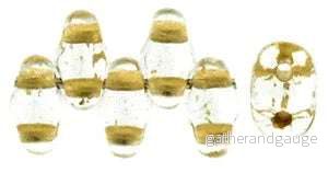 miniDUO - Crystal Gold Copper lined, 10 gram - Bild 2