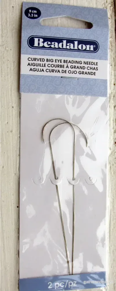 Pärlnålar Beadalon – Curved Big Eye Nålar, 2-Pack Pärlnålar Beadalon – Curved Big Eye Nålar, 2-Pack