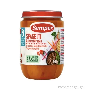 Spagetti & Köttfärssås Från 8 Månader