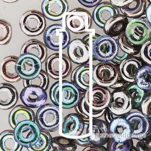 O Bead - Crystal Graphite Rainbow, 8,1 gram