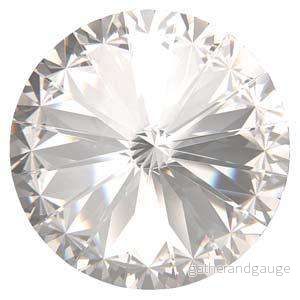 Preciosa Rivoli Maxima – Crystal 14mm, 1 styck Preciosa Rivoli Maxima – Crystal 14mm, 1 styck