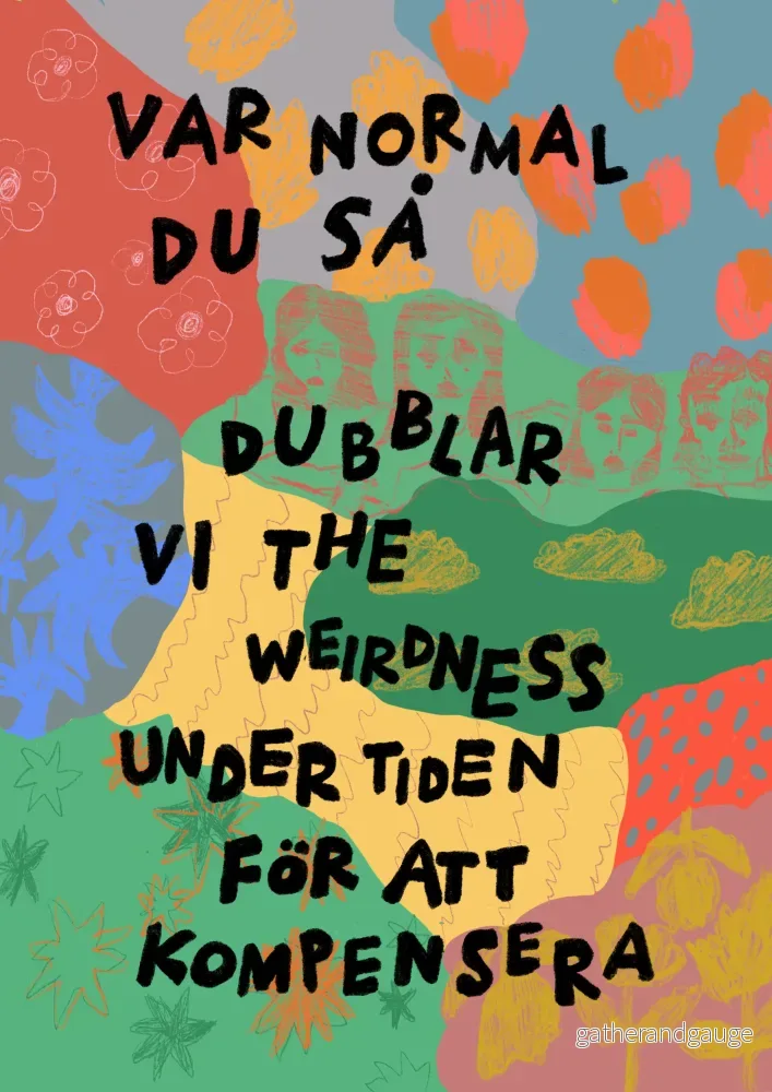 Var normal du så dubblar vi the weirdness Var normal du så dubblar vi the weirdness
