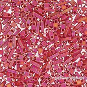 Miyuki Quarter Tila – Opaque Matte Red AB 5×1,2mm, 5 gram Miyuki Quarter Tila – Opaque Matte Red AB 5×1,2mm, 5 gram