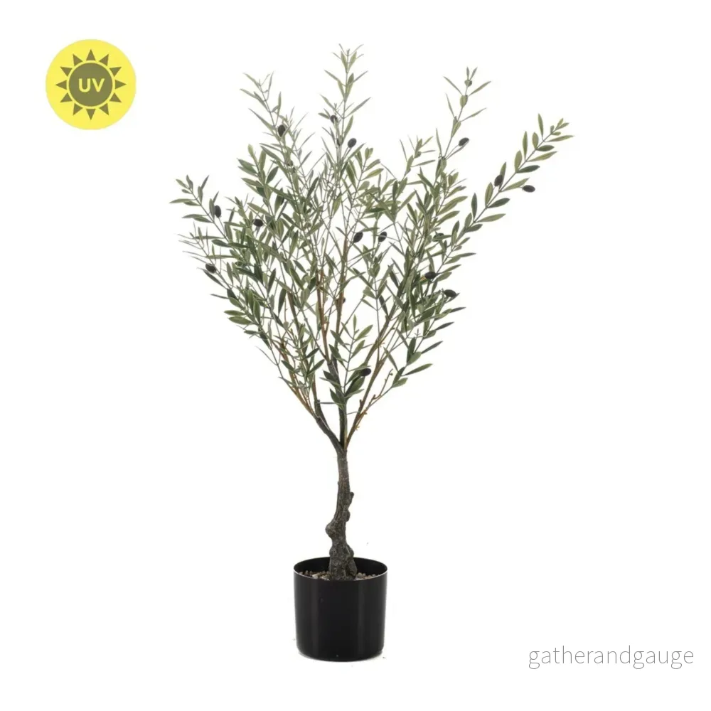 Artificial Olive tree in kruka – kunstplant – UV – 90 cm