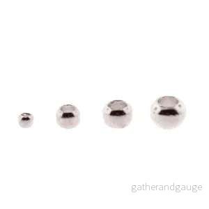 Basic Elements - Crimp bead assortment, Silver plated, 600- pack - Bild 3