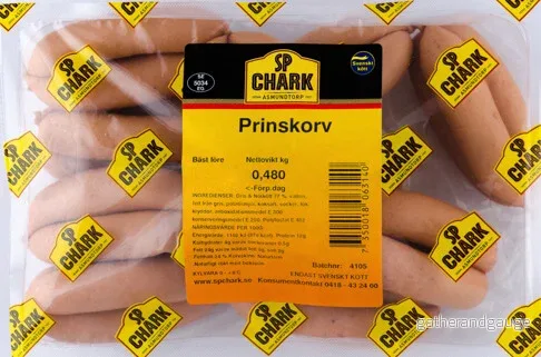 Korv prinskorv 480g SP Chark Korv prinskorv 480g SP Chark