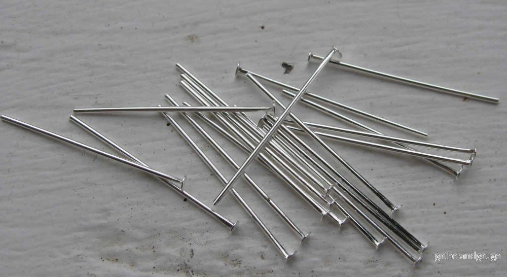 Hattpinnar Silverfärgad – 25mm, 125-pack Hattpinnar Silverfärgad – 25mm, 125-pack