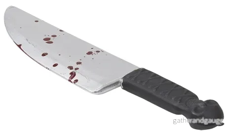 Kniv med blod Kniv med blod