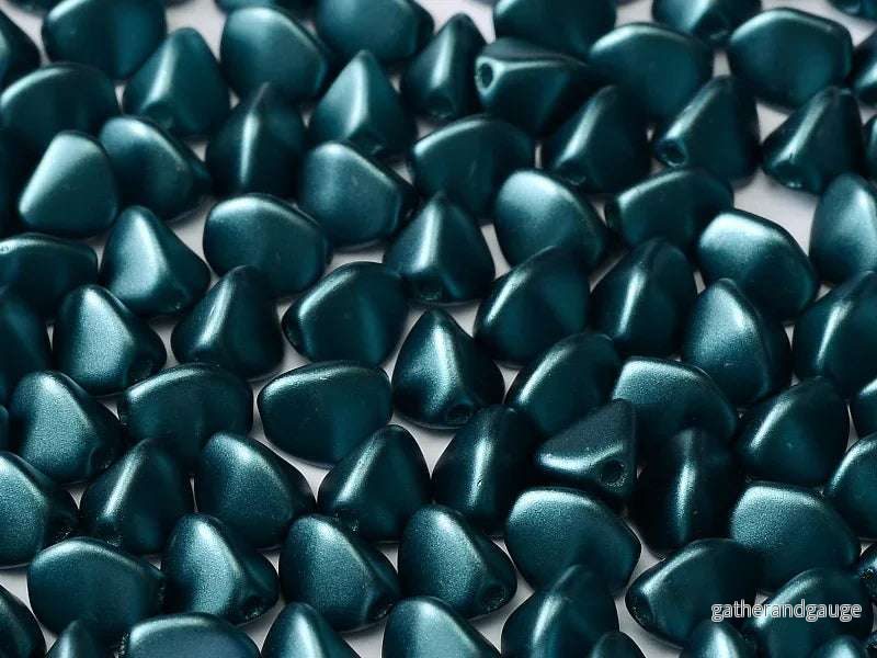 Pinch Bead – Pastel Petrol 5mm, 10 gram Pinch Bead – Pastel Petrol 5mm, 10 gram