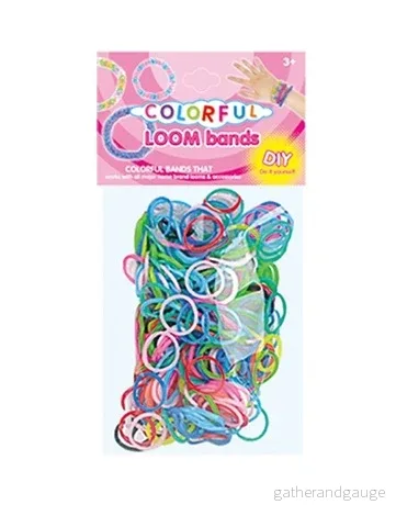 Loomband, Flerfärgade, 300 st Loomband, Flerfärgade, 300 st
