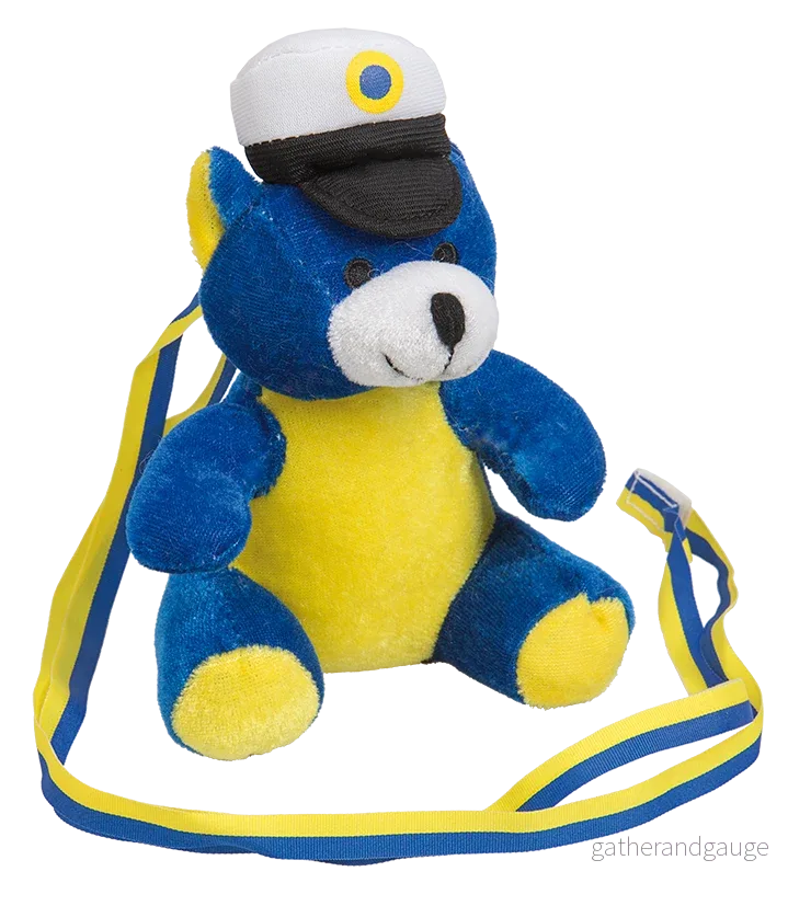 Blågul Student nalle Blågul Student nalle