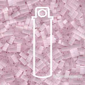 Miyuki Half Tila - Silk Pale Light Pink 5x2,5mm 7,8gram