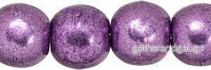 Tjeckiska Druks - Saturated Metallic Grapeade 4 mm, 50-pack