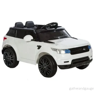 Elbil barn SUV 12V vit Elbil barn SUV 12V vit