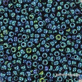 Miyuki Seed Beads – Metallic Iris Indigo 11/0, 10 gram Miyuki Seed Beads – Metallic Iris Indigo 11/0, 10 gram