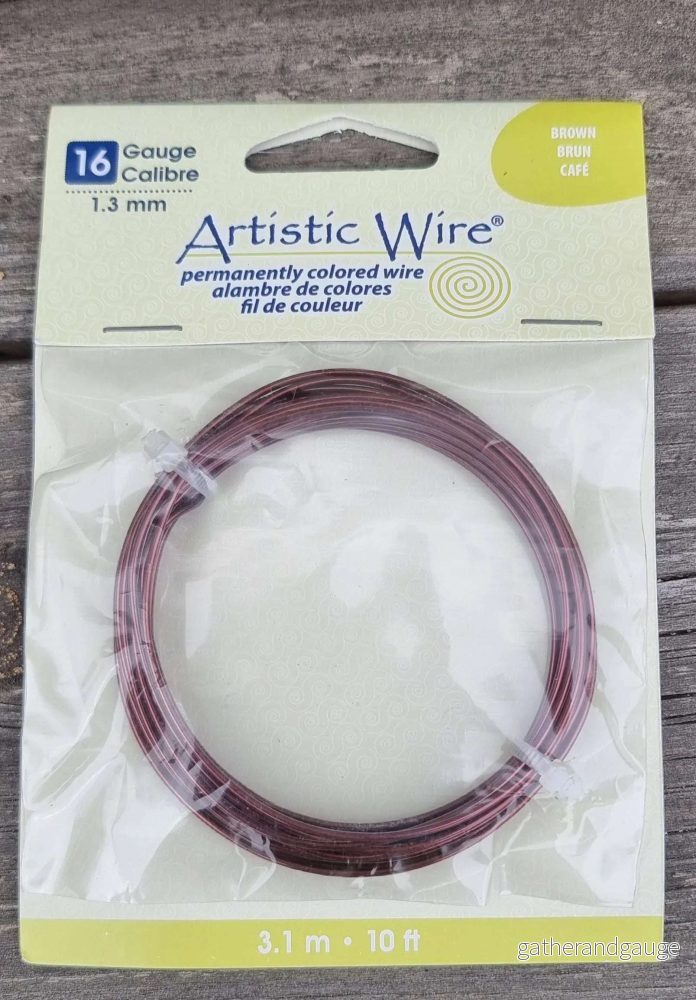 Artistic Wire 16 Ga – Brown, 1 Förpackning Artistic Wire 16 Ga – Brown, 1 Förpackning