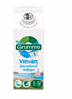 Grumme Vittvätt Konc Tvättsåpa Tvättmedel Flytande 750ml Grumme Vittvätt Konc Tvättsåpa Tvättmedel Flytande 750ml