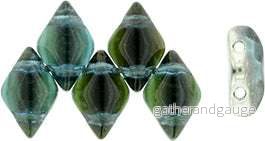 Matubo Gemduo – Backlit Rain Forest 8x5mm, 10 gram Matubo Gemduo – Backlit Rain Forest 8x5mm, 10 gram