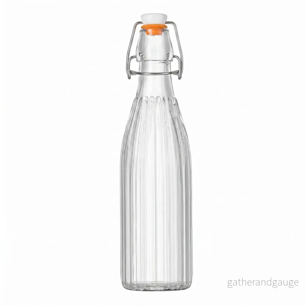 Glaskaraff med bygelkork Glaskaraff med bygelkork