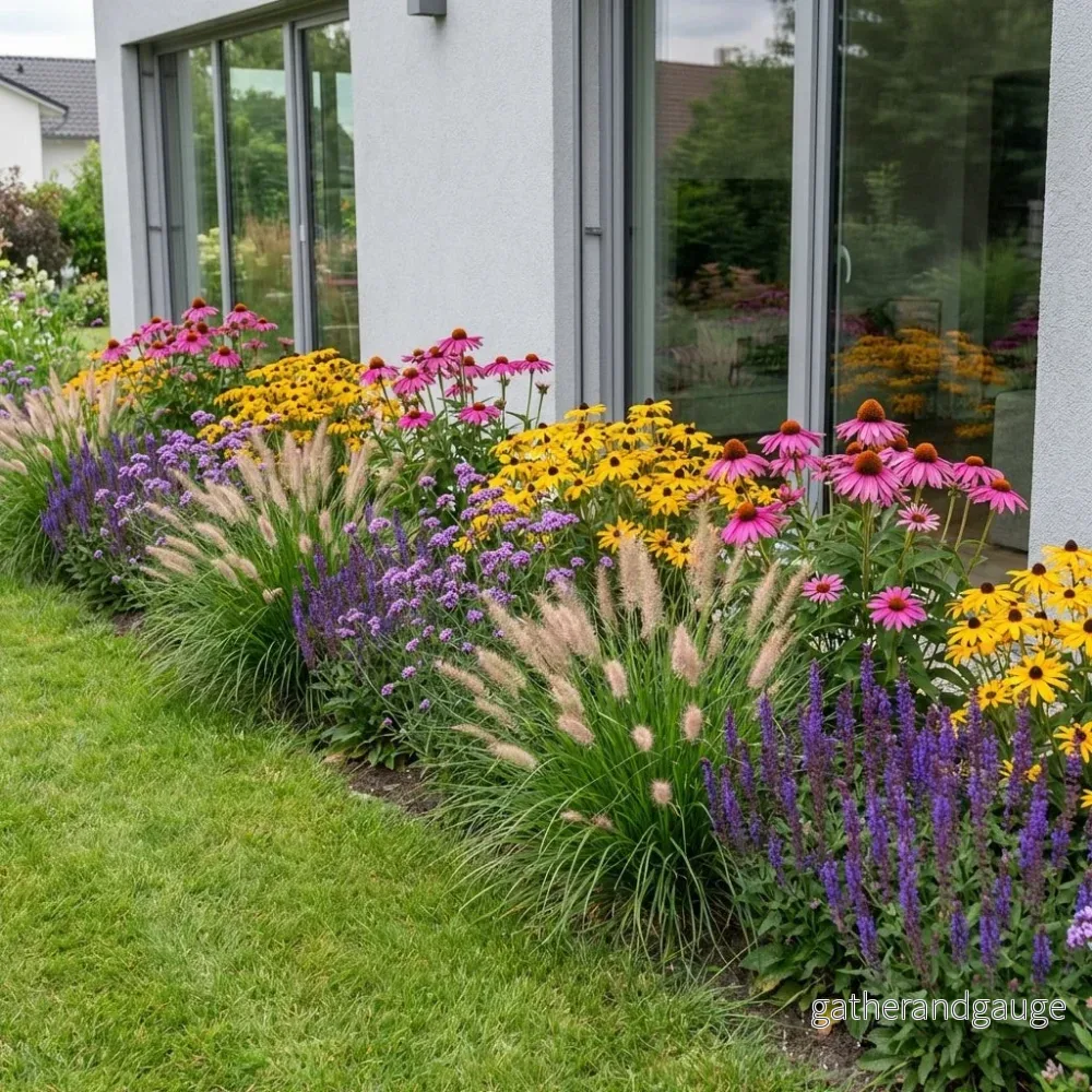 Pack Massif Plein Soleil Rose & Violet – 30 plantes