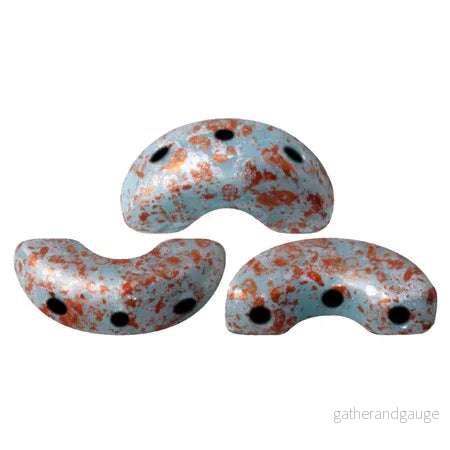 Arcos® par Puca® – Opaque Blue Turquoise Tweedy, 10 gram